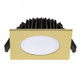 Gold Aluminium LED Downlight IP44 830lm 10W Gold Aluminium LED Downlight IP44 830lm 10W